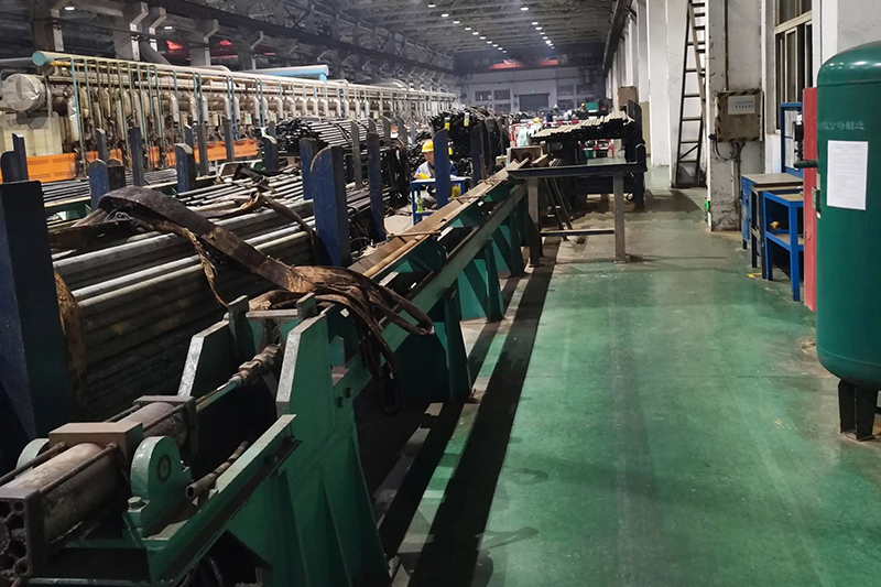 Steel Pipe Tiis Rolling Line Produksi