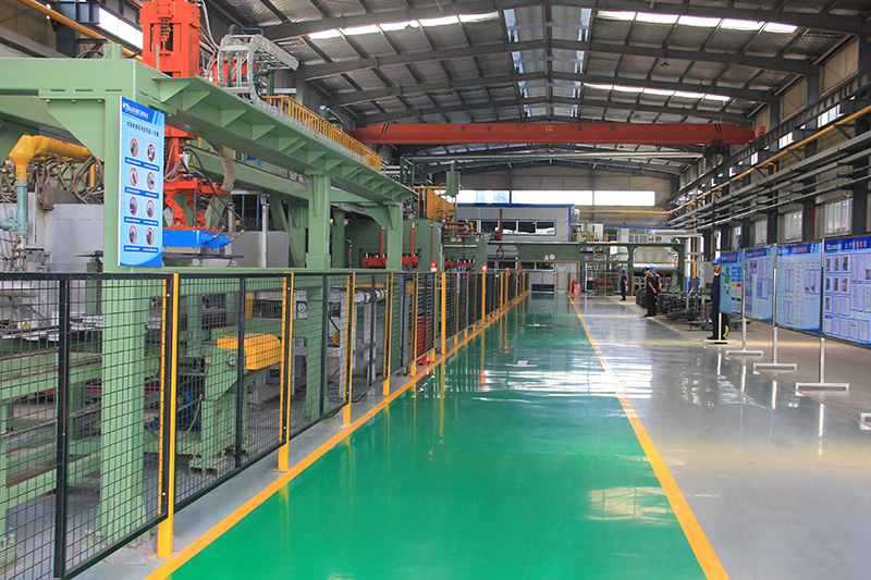 Tiis Rolled Steel Plate Line Produksi
