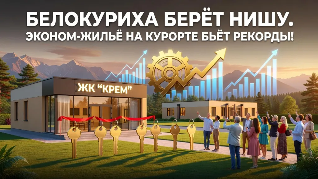 Белокуриха берёт нишу. Эконом-жильё на курорте бьёт рекорды!