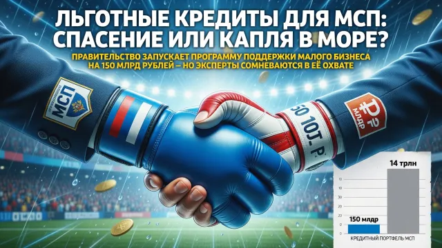 Льготные кредиты для МСП: спасение или капля в море?